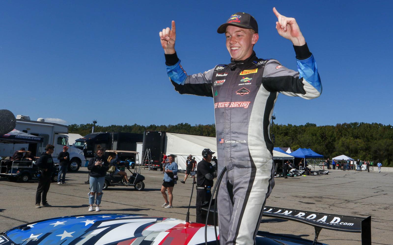 Connor Zilisch Dominates at VIR, Wins Race in First-Career TA Start and Becomes Youngest Winner in TA Class